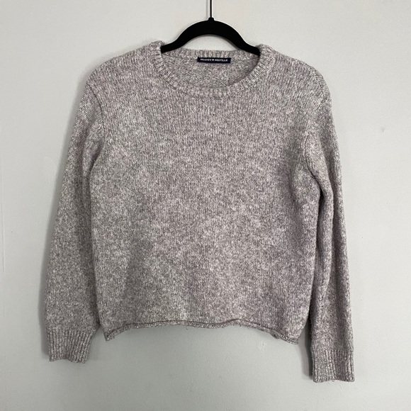 Brandy Melville Sweaters - Brandy Melville Knit Pullover Sweater Gray Small
